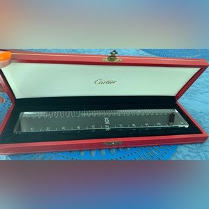 CARTIER paperweight Ruler